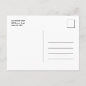 Faux Gold Foil 2 Foto-Afstuderen Aankondigingskaart (Achterkant)