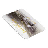 Faux Gold Foil Bewaar onze datum magneet (Rechterzijde)