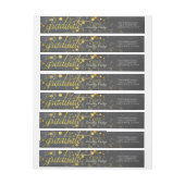 Faux Gold Foil Confetti Afstuderen (Vel)