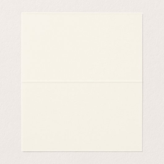 Faux Gold Foil Confetti Stippen | Ivory  Kaart (Binnenkant ongevouwen)