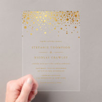 Faux Gold Foil Confetti Stippen Weddenschap