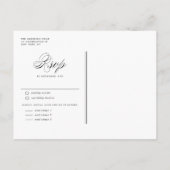 Faux Gold Foil Confetti Stippen Weddenschap Uitnodiging Briefkaart (Achterkant)