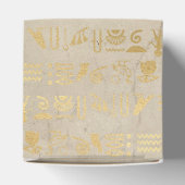 Faux Gold Foil Egyptische Dageparty Favor Box Bedankdoosjes (Bovenkant)