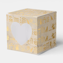 Faux Gold Foil Egyptische met de hoogste prijs Bedankdoosjes