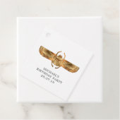 Faux Gold Foil Egyptische met de hoogste prijs Bedankjes Labels (In situ)