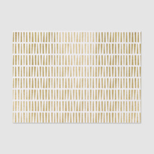 Faux Gold Foil Geometric Pattern Tissuepapier