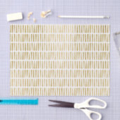 Faux Gold Foil Geometric Pattern Tissuepapier (Craft)