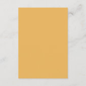 Faux Gold Foil Glamor | Details over het ontvangen Informatiekaartje (Achterkant)