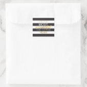 Faux Gold Foil Kerst stickers (Tas)