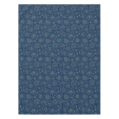 Faux Gold Foil-kerstboomdecortiepatroon Tafelkleed (Voorkant)