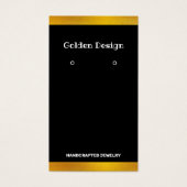 Faux Gold Foil Minimalistische Display Kaart (Voorkant)