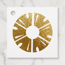 Faux Gold Foil Pineapple Event Planner