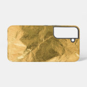 Faux Gold Foil Samsung Galaxy Hoesje (Achterkant horizontaal)