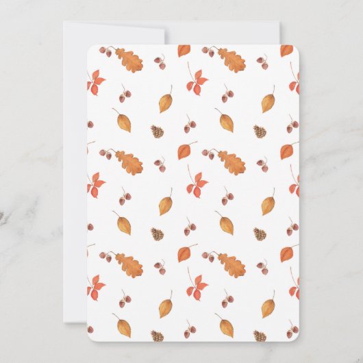 Faux Gold Foil, Simple, GIve bedankt Kaart (Achterkant)