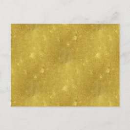 Faux Gold Foil Texture Background Sparkle Sjabloon Briefkaart