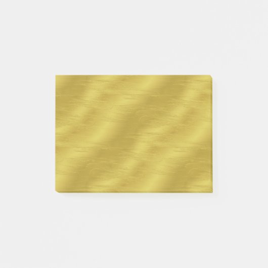 Faux Gold Foil Texture Background Sparkle Sjabloon Post-it® Notes (Voorkant)