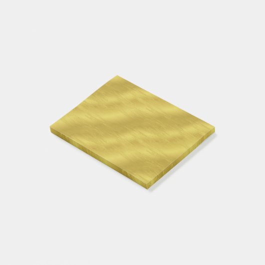Faux Gold Foil Texture Background Sparkle Sjabloon Post-it® Notes (Schuin)