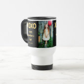 Faux Gold Foil XOXO | Valentijnsdag Foto Mok (Voorkant links)