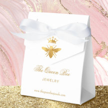 faux gold folie koningin bijen