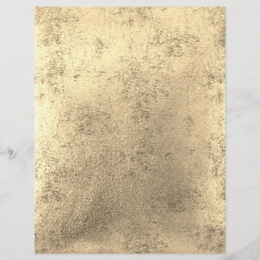 FAUX Gold folie lotus logo Flyer (Achterkant)