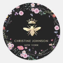 Faux Gold folie Queen Bee Wildflower