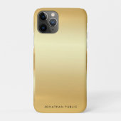Faux Gold Glamor Trendy Modern Sjabloon Elegant Case-Mate iPhone Case (Achterkant)