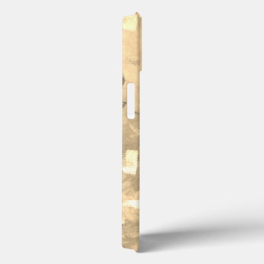 Faux Gold Glitter Case-Mate iPhone Case (Achterkant / Rechts)
