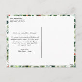 Faux Gold Glitter Drie Fotocollage Modern Feestdagenkaart (Achterkant)