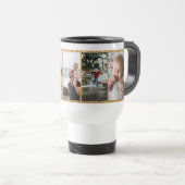 Faux Gold Glitter Lijst 5 Foto's Reisbeker (Voorkant rechts)