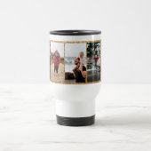 Faux Gold Glitter Lijst 5 Foto's Reisbeker (Center)