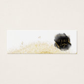 Faux Gold Glitter logo Earring Display Kaart (Voorkant)