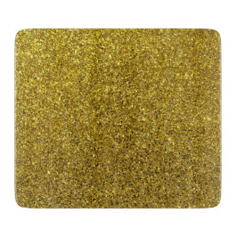 Faux Gold Glitter Moderne Keuken Snijplank