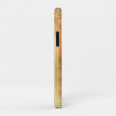 Faux Gold Glitter Monogram R Case-Mate iPhone Case (Achterkant/rechts)