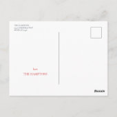 Faux Gold Glitter Photo Merry kerst Briefkaart (Achterkant)