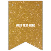 Faux Gold glitter print afbeelding banner bundelba (Eerste vlag)