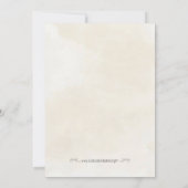 Faux Gold Glitter Vrijgezellenfeest Bingo Kaart (Achterkant)