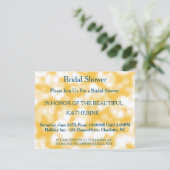 Faux Gold Glittering Fab Confetti Sparkles Stippen Kaart (Staand voorkant)
