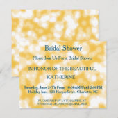 Faux Gold Glittering Fab Confetti Sparkles Stippen Kaart (Voorkant / Achterkant)