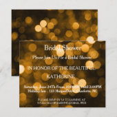 Faux Gold Glittering Fab Confetti Sparkles Stippen Kaart (Voorkant / Achterkant)
