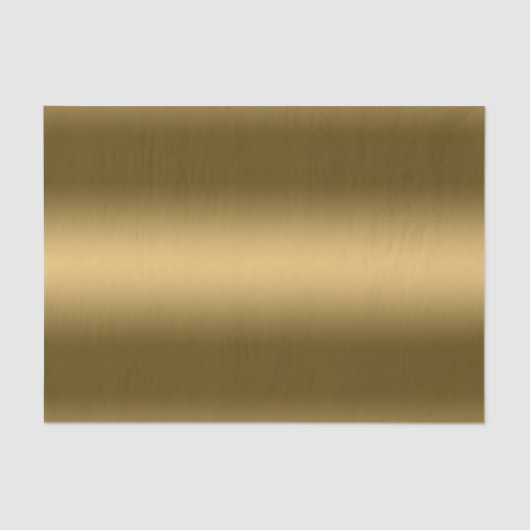 Faux Gold Gradiënt Metallic Tissuepapier (Voorkant)