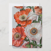 Faux Gold Holiday Print Kaart (Achterkant)