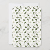 Faux Gold Ivy League Afstudeerder Foto-uitnodiging Kaart (Achterkant)