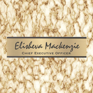 Faux Gold Kantoor Deursignes Naam Bord Deurbordje