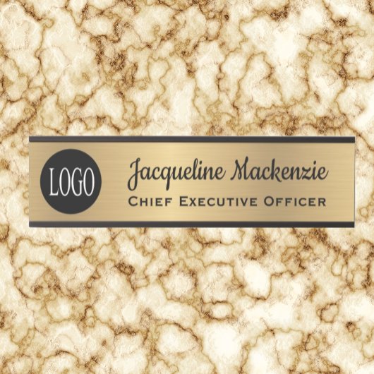 Faux Gold Kantoor Deursignes Naam Bord Deurbordje