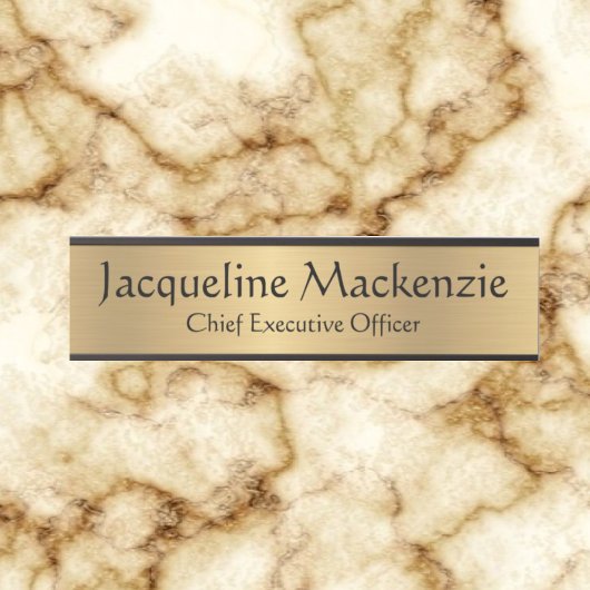 Faux Gold Kantoor Deursignes Naam Bord Deurbordje