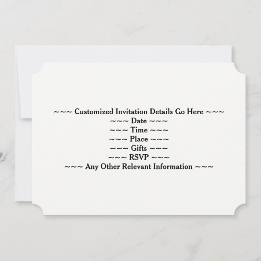 Faux Gold Kijk uit naar het Jubileum van 1 bruilof Kaart (Achterkant)