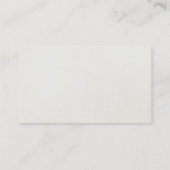 Faux Gold Leaf Circles Paarse Afspraakkaart 1 Afsprakenkaartje (Achterkant)