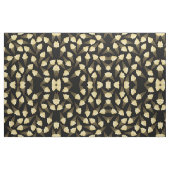 Faux Gold Leaf Ice Cream Cons on Black Stof (Yard (91,4 cm))