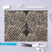 Faux Gold Leaf Pineapple Collage Tissuepapier (Craft)
