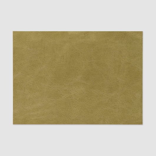 Faux Gold Leather Texture Tissuepapier (Voorkant)